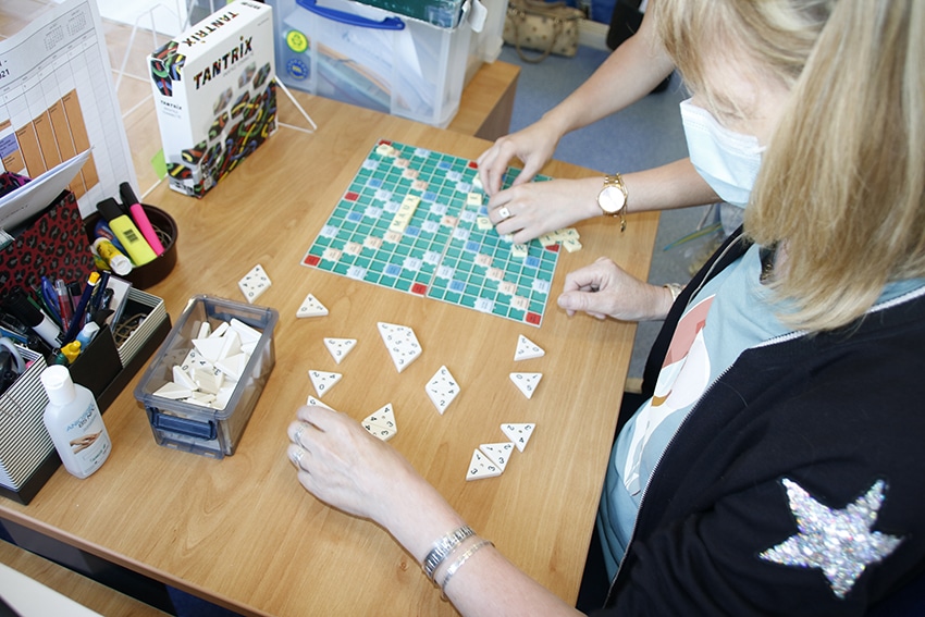 Activités de stimulation par l'Equipe Spécialisée Alzheimer